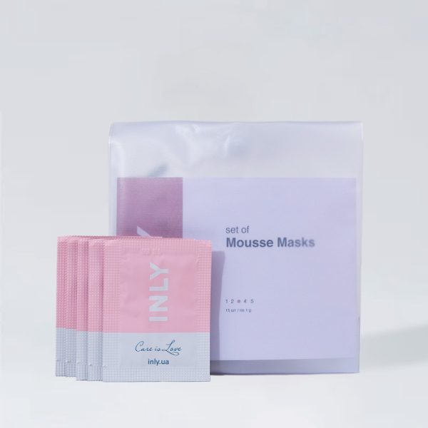 Set de Mascarillas Mousse — Cuidado Completo para una Piel Radiante y Suave